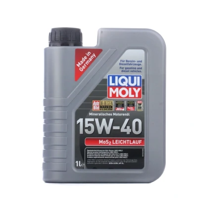 Afbeelding van Motorolie Liqui Moly MoS2 Leichtlauf 15W40 A3/B4 1L 2570