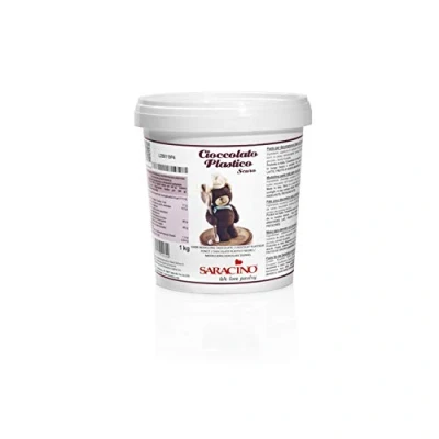 Afbeelding van Saracino Modelleer Chocolade Puur 1kg