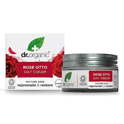 Afbeelding van Dr. Organic Roos Dagcrème 50ml