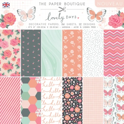 Afbeelding van The Paper Boutique Lovely Days 8x8 Pad