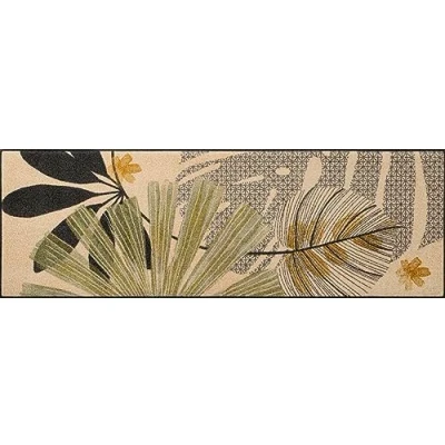 Afbeelding van was+droog deurmat, Garden Soul 60x180cm, wasbaar binnen en buiten