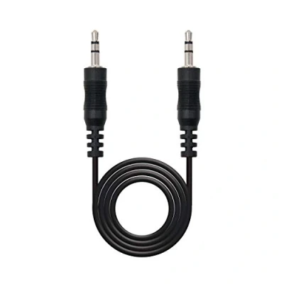 Afbeelding van Audio Jack Cable (3.5mm) NANOCABLE 10.24.0101 1,5 m Male to Connector
