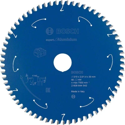 Afbeelding van Bosch Accessories 2608644542 Cirkelzaagblad 210 x 30 mm Aantal tanden: 66 1 stuk(s)