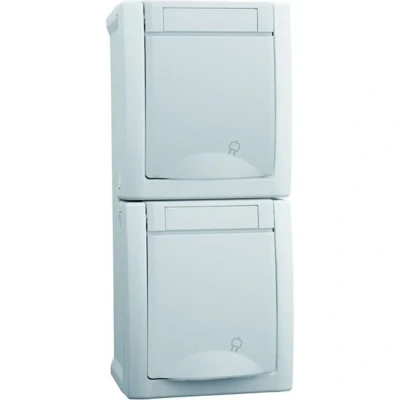 Afbeelding van HHG Inzetstuk Wandcontactdoos 90591186 DE