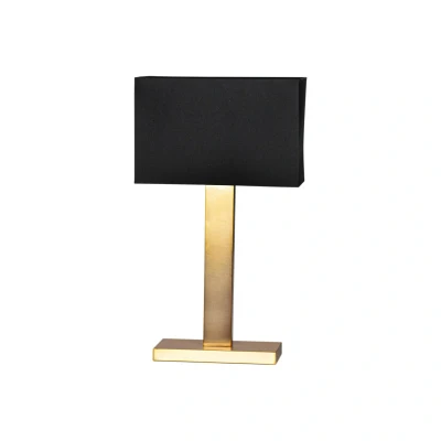 Afbeelding van By Rydéns Prim tafellamp hoogte 69 cm goud/zwart