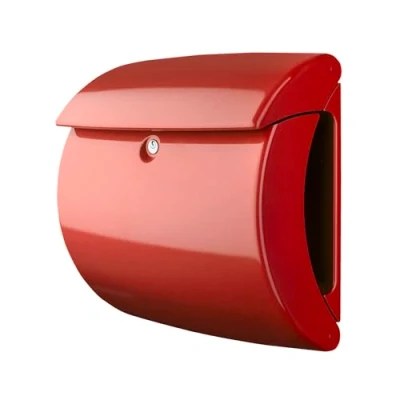 Afbeelding van Burg Wachter Brievenbus Piano rood