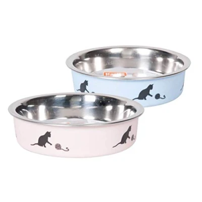 Afbeelding van 160ml, Ø10cm Karlie Voerbak Ascar blauw Kat