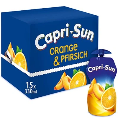 Afbeelding van Capri Sun Orange Peach Pouch 15 X 330ML