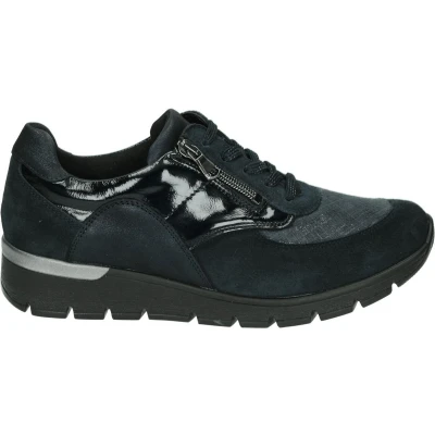 Afbeelding van Waldlaufer 626K02 K Ramona Lage sneakersDames sneakers Kleur: Blauw Maat: 38.5
