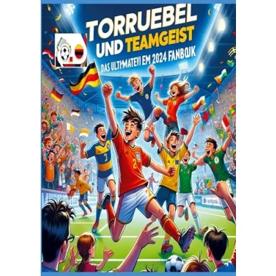 Afbeelding van Torjubel und Teamgeist: Das ultimative EM 2024 Fanbuch für Kinder Jugendliche