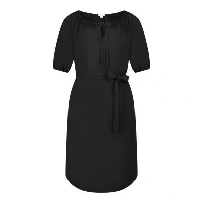 Afbeelding van TEN CATE BEACH dress kaftan Jurkje strand dames Zwart