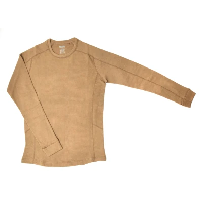 Afbeelding van Spro Nyn Waffle Long Sleeve Coyote M Vis shirt
