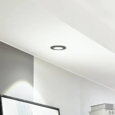 Afbeelding van Arcchio LED downlight Lirin, zwart, 4.000K