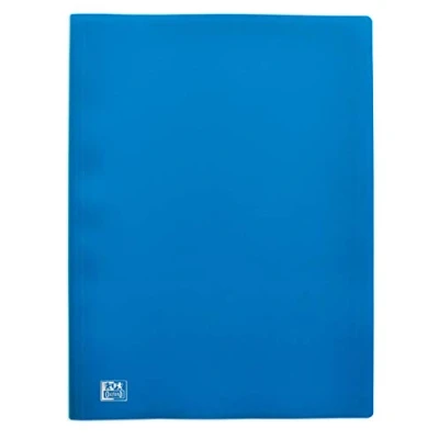Afbeelding van OXFORD Initial A4 60 weergaven / 30 hoezen, omslag, polypropyleen, blauw