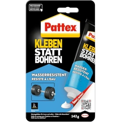 Afbeelding van Pattex Lijmen in plaats van boren, waterbestendig, 340 g