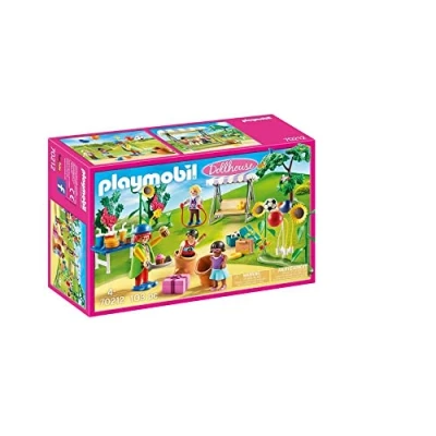 Afbeelding van PLAYMOBIL Dollhouse Kinderfeestje met clown 70212