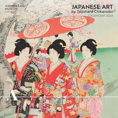 Afbeelding van Japanese Art by Toyohara Chikanobu Japanische Kunst 2026 Original Flame Tree Publishing Kalender [Kalender]