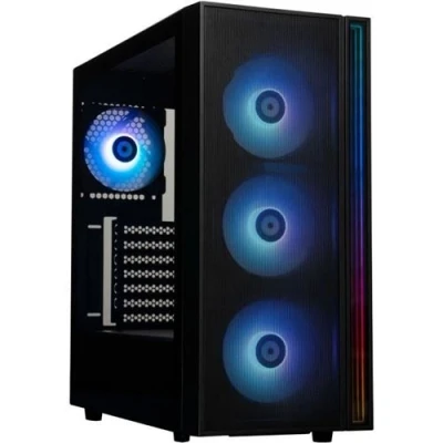 Image de Boîtier Pc Bitfenix Fang Argb (Noir) Moyen Tour Format Atx Sans Alimentation