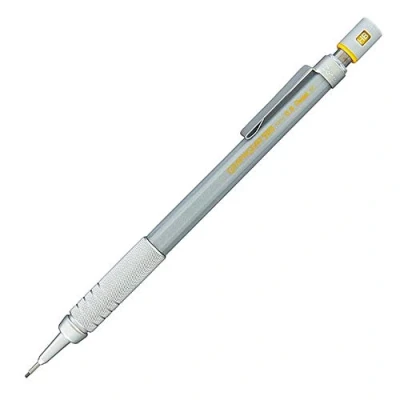 Afbeelding van Pentel Graphgear 500 vulpotlood, 0,9 mm, vast kanon, 4 grijs