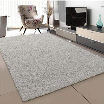 Afbeelding van Sanat Vloerkleed voor de woonkamer, crème, langpolig, modern, afmetingen: 80 x 150 cm