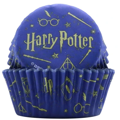 Afbeelding van PME Harry Potter Cupcake Cups Folie Goud Ø52mm 30st.