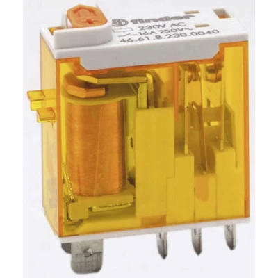 Afbeelding van Finder 46.61.8.230.4040 Steekrelais 230 V/AC 16 A 1x wisselcontact 10 stuk(s)