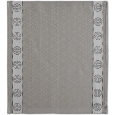 Afbeelding van DDDDD theedoek Lace 60x65cm Grijs 6 stuks