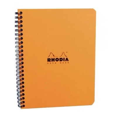 Image de Note Book Classic Reliure Intégrale 16x21 Ligné 160 pages Détachable Couverture Orange