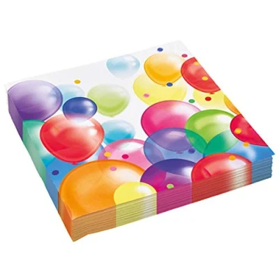 Afbeelding van amscan 9900323 20 servetten Balloons