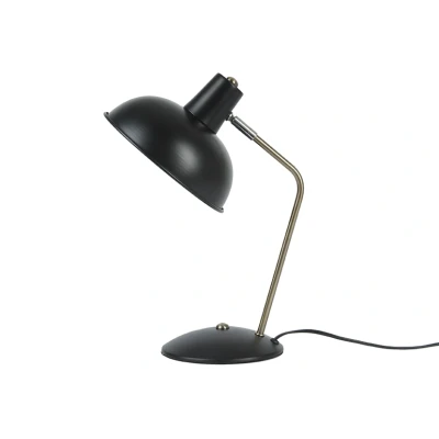 Afbeelding van Leitmotiv Bureaulamp Hood Mat Zwart