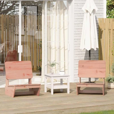Afbeelding van vidaXL Tuinstoelen 2 st 60x64x70,5 cm massief douglashout