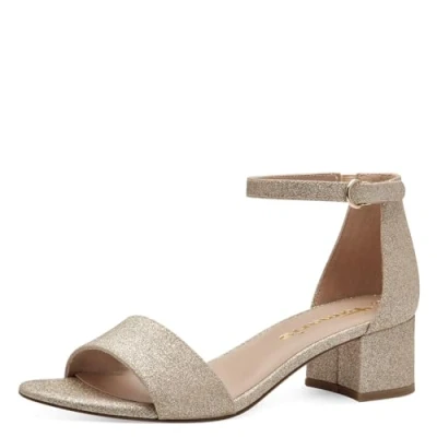 Afbeelding van Tamaris Damessandalen met hak 1 28295 42, Rose Gold.
