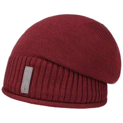 Afbeelding van CHILLOUTS Etienne Uniseks muts, Bordeaux rood