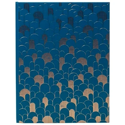 Image de Livre d&#039;or 100 pages tranche or Néo Déco 27x22 cm Exacompta