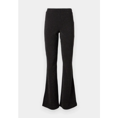 Afbeelding van ONLY Onlpaige ALYA GLIT Flared PANT Broek, Dames, Maat: XSx32, Black
