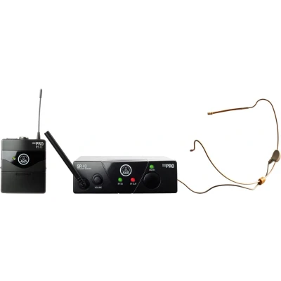 Afbeelding van AKG WMS40 Mini Sport Set ISM 2 Headset Draadloze microfoonset Zendmethode:Radiografisch