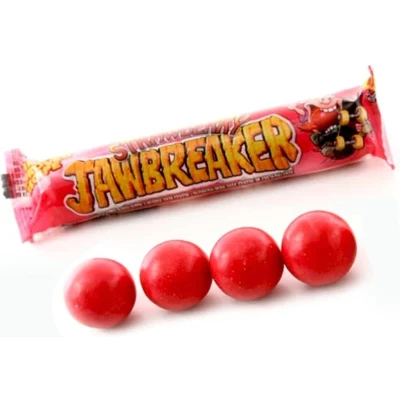 Afbeelding van Jawbreaker Strawberry 40stuks