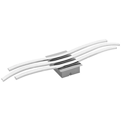Afbeelding van EGLO Roncade Wand/Plafondlamp 1 Lichts Chroom Wit