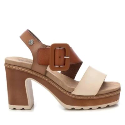 Afbeelding van REFRESH 172843 damessandalen, Taupe, 40 EU