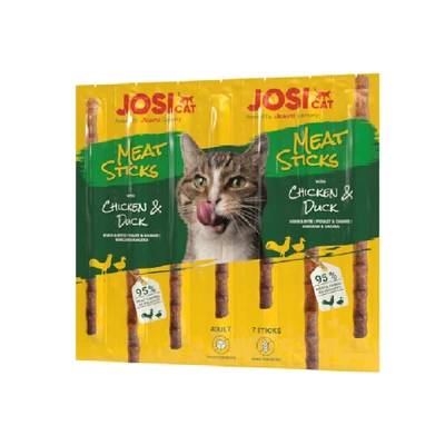 Afbeelding van 35g JosiCat Meat Sticks met kip &amp; eend kattensnacks