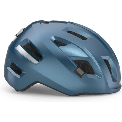 Afbeelding van MET E Mob Fietshelm Mannen &amp; Vrouwen Bike Volwassenen Maat S (52 56cm) NTA8776 Navy