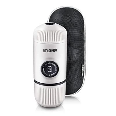 Afbeelding van Wacaco Nanopresso Chill White portable espresso machine incl. hardcase to go