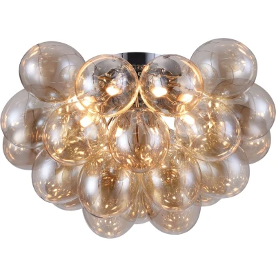 Afbeelding van Maytoni Plafondlamp Balbo Amber Ø 50 cm