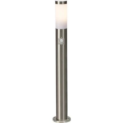 Afbeelding van Brilliant 43699/82 Chorus Staande buitenlamp met bewegingsmelder LED E27 10 W RVS