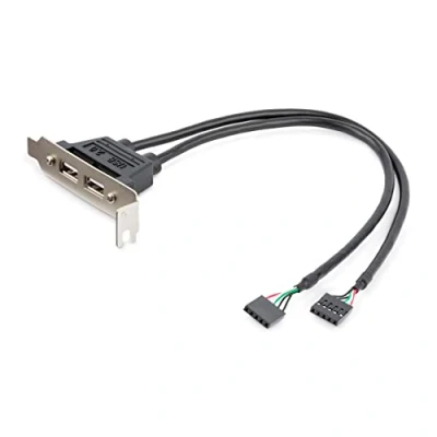 Afbeelding van StarTech.com USBPLATELP interfacekaart/ adapter Intern USB 2.0