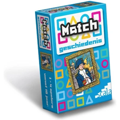 Afbeelding van Scala Match Geschiedenis Educatief Kaartspel