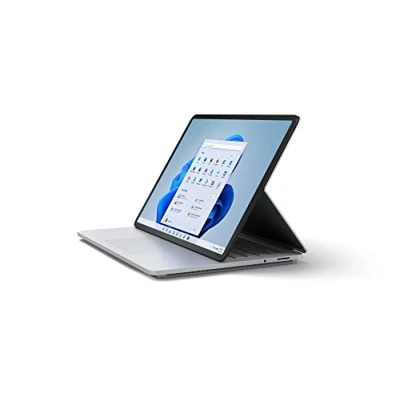 Afbeelding van Microsoft Surface laptop Studio (Windows 11, 14,4 inch touchscreen, 16 GB RAM, 512 SSD, Intel Core i5, platina, Frans toetsenbord) Krachtige met draaibaar display