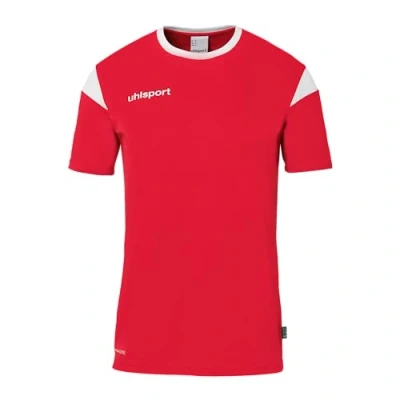 Afbeelding van Uhlsport Squad 27 Shirt Korte Mouw Kinderen Rood / Wit Maat: 128