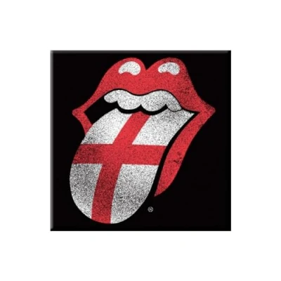 Afbeelding van The Rolling Stones Tongue England Flag Koelkast Magneet 7.5 x cm