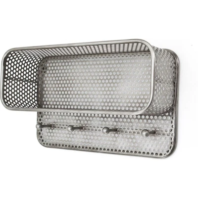 Afbeelding van Furnilux Wandkapstok By Boo Hangend Industrieel Metaal Zilver 57 x 21 32 cm